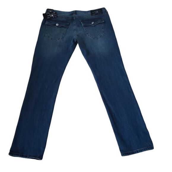 True Religion Rocco Relaxed Skinny Flap Snap Pocket 38W - Picture 3 of 9